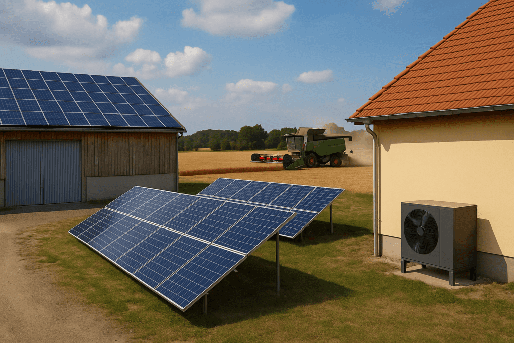 65% funding for farmers for PV + energy storage even under old rules